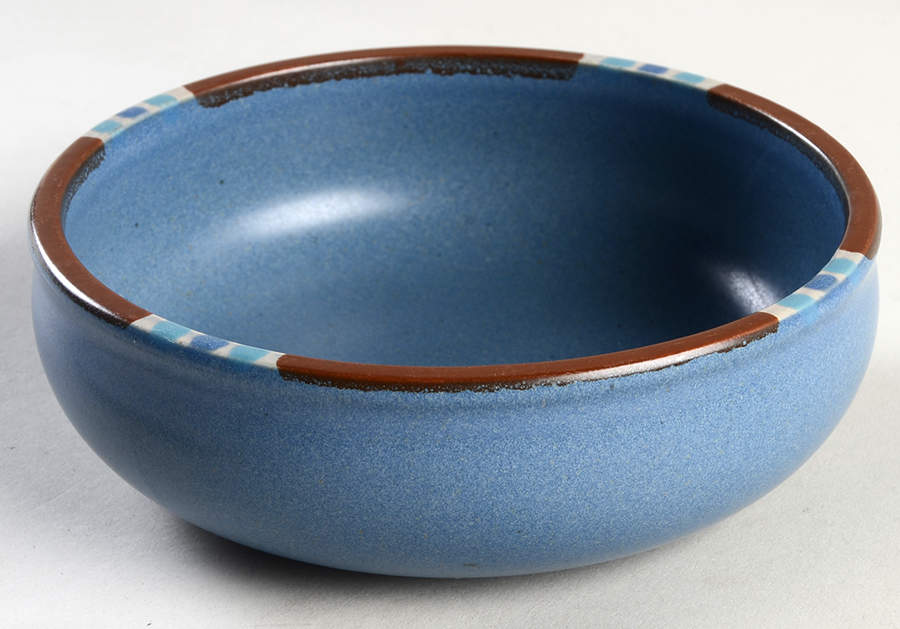Mesa Sky Blue 7" Individual Pasta Bowl by Dansk-1