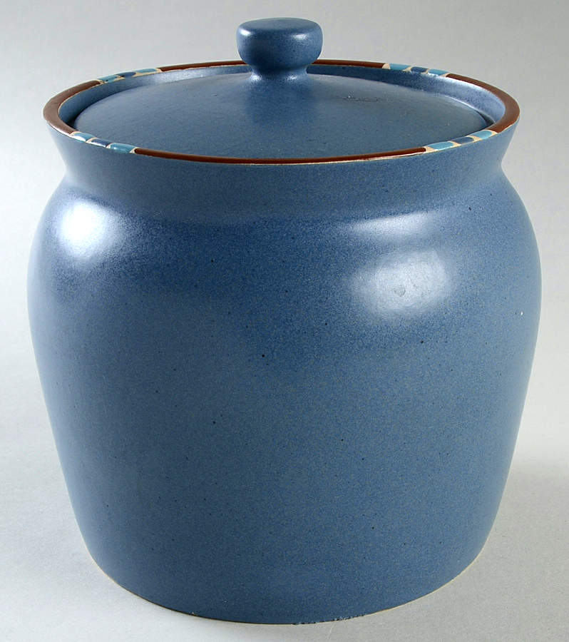 Mesa Sky Blue Large Canister & Lid by Dansk-1