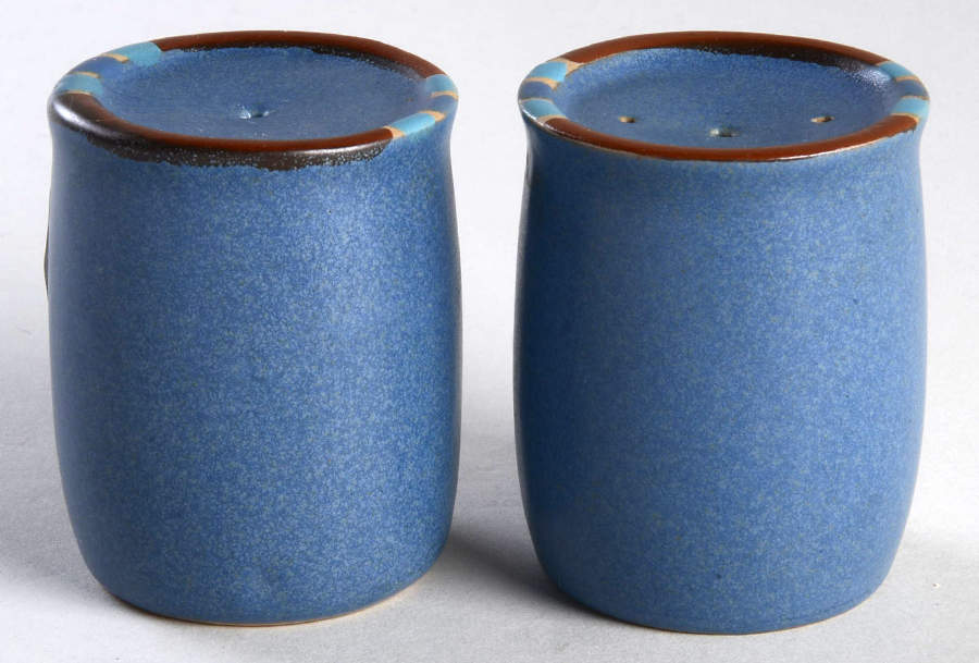 Mesa Sky Blue Salt & Pepper Set by Dansk-1