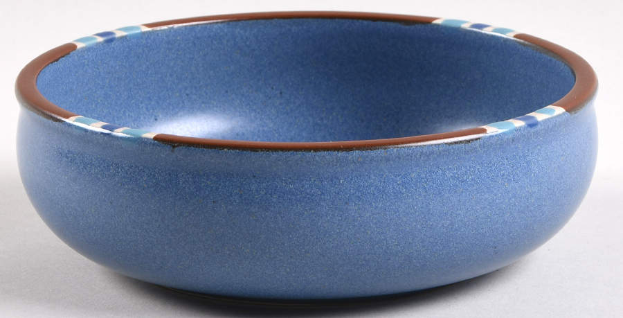 Mesa Sky Blue Coupe Soup Bowl by Dansk-1