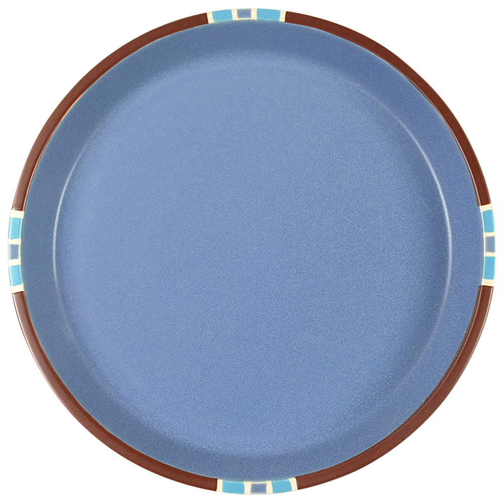 Mesa Sky Blue Dinner Plate by Dansk-1