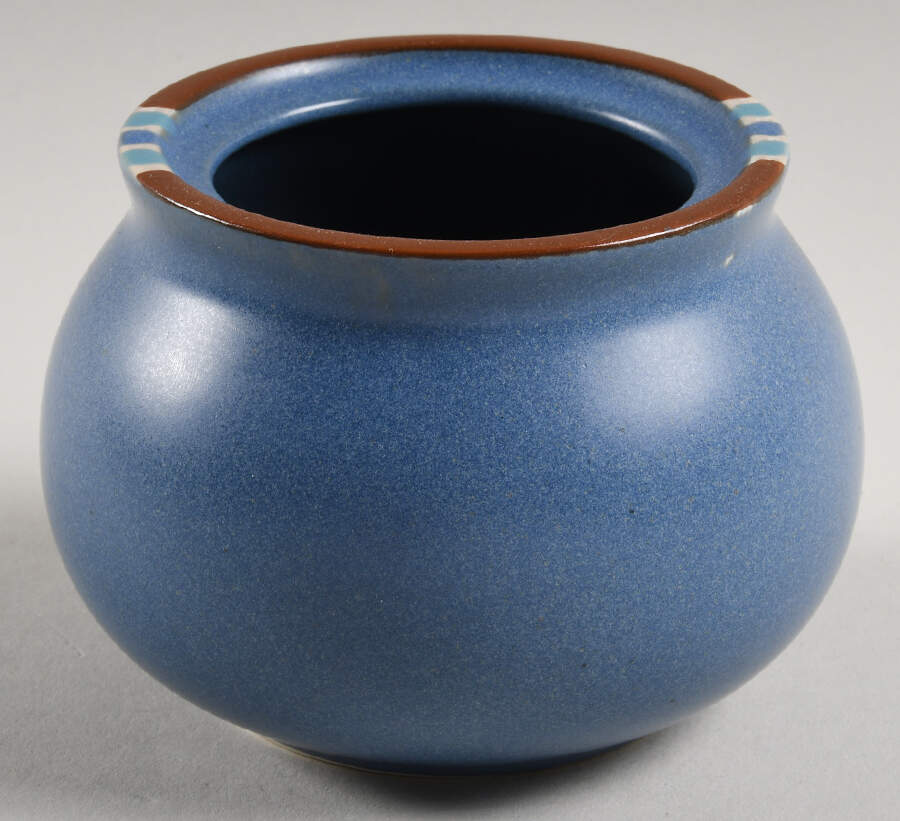 Mesa Sky Blue Sugar Bowl No Lid by Dansk-1