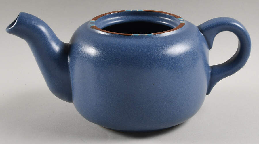 Mesa Sky Blue Tea/Coffee Pot No Lid by Dansk-1