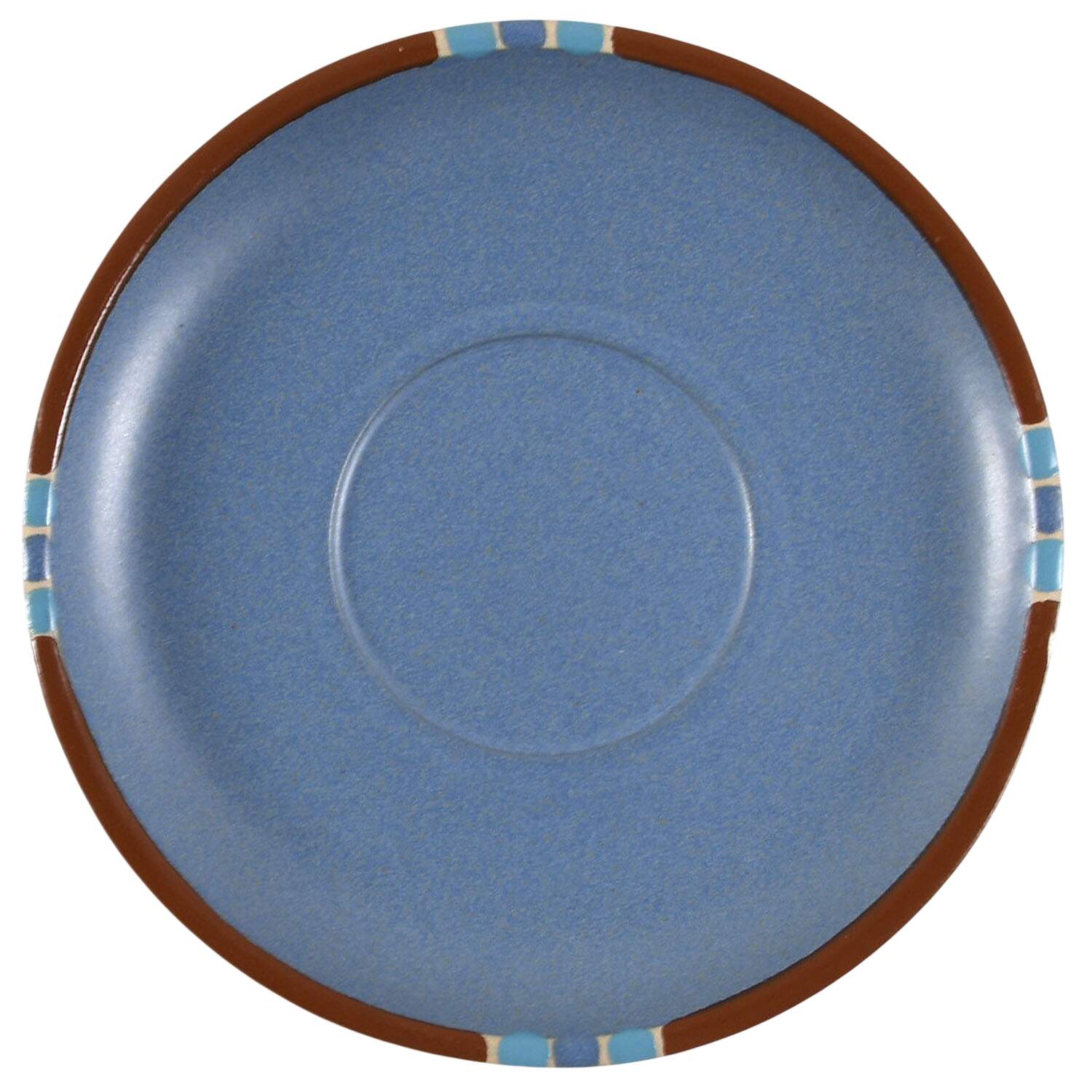 Mesa Sky Blue Saucer for Flat Cup by Dansk-1