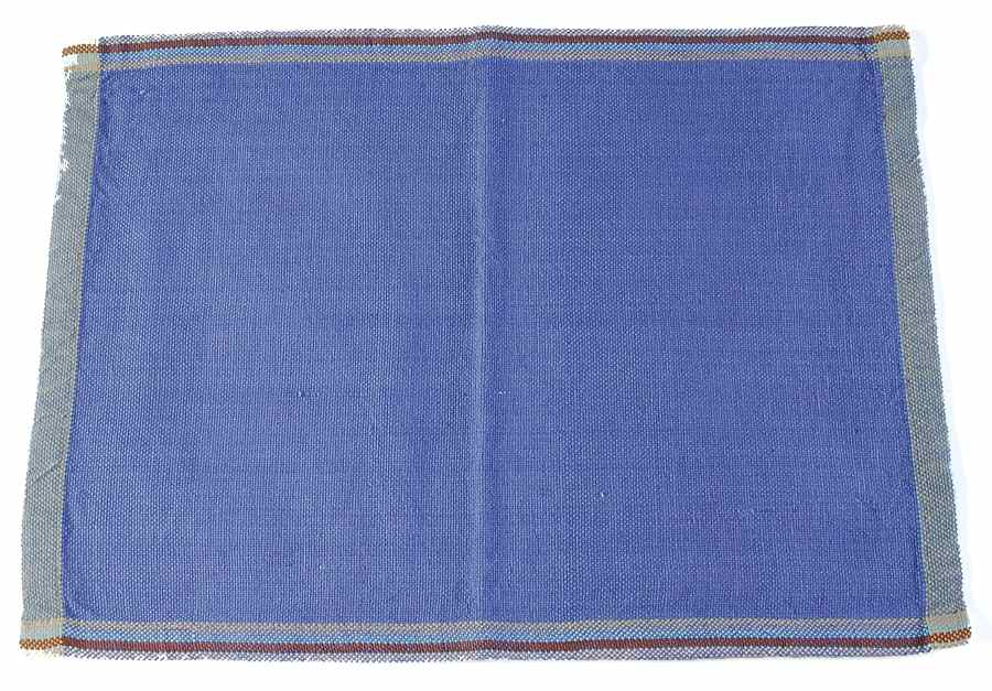 Mesa Sky Blue Cloth Placemat by Dansk-1