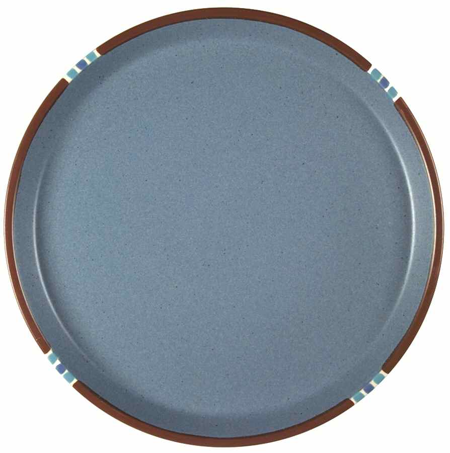 Mesa Sky Blue 13" Chop Plate (Round Platter) by Dansk-1