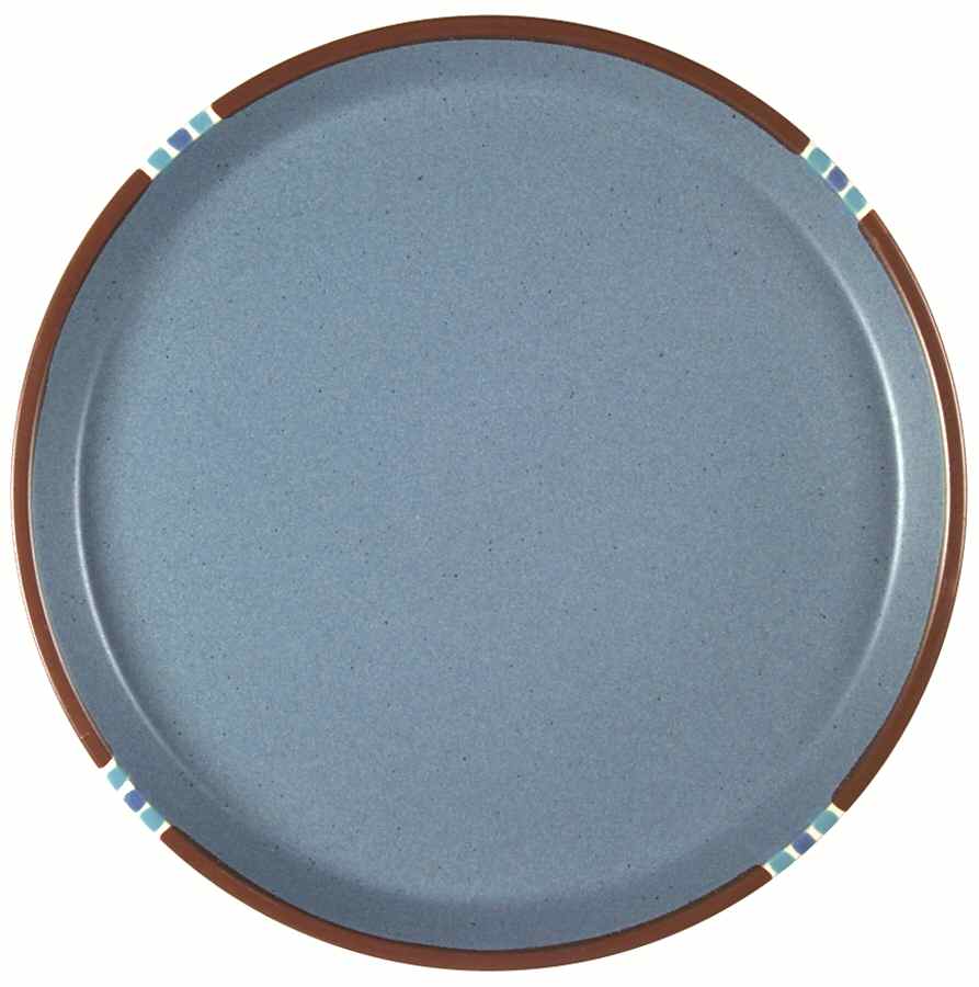 Mesa Sky Blue 13" Chop Plate (Round Platter) by Dansk-1
