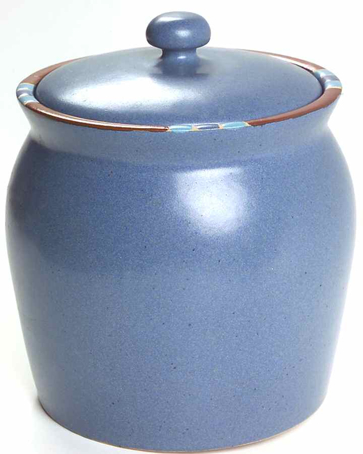 Mesa Sky Blue Small Canister & Lid by Dansk-1