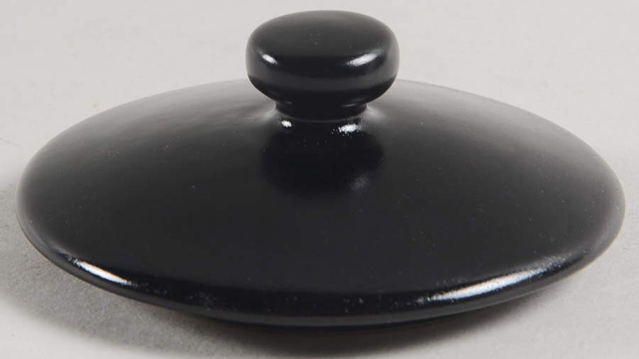 Mesa Black Lid for Sugar Bowl by Dansk-1