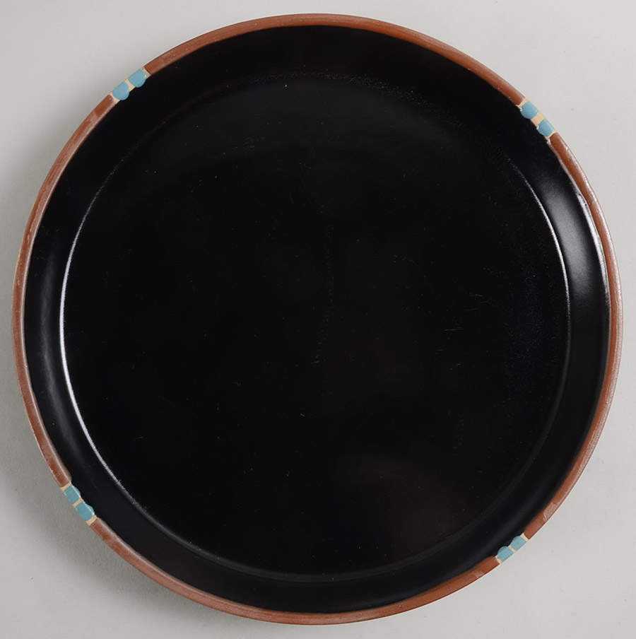 Mesa Black Dinner Plate by Dansk-1