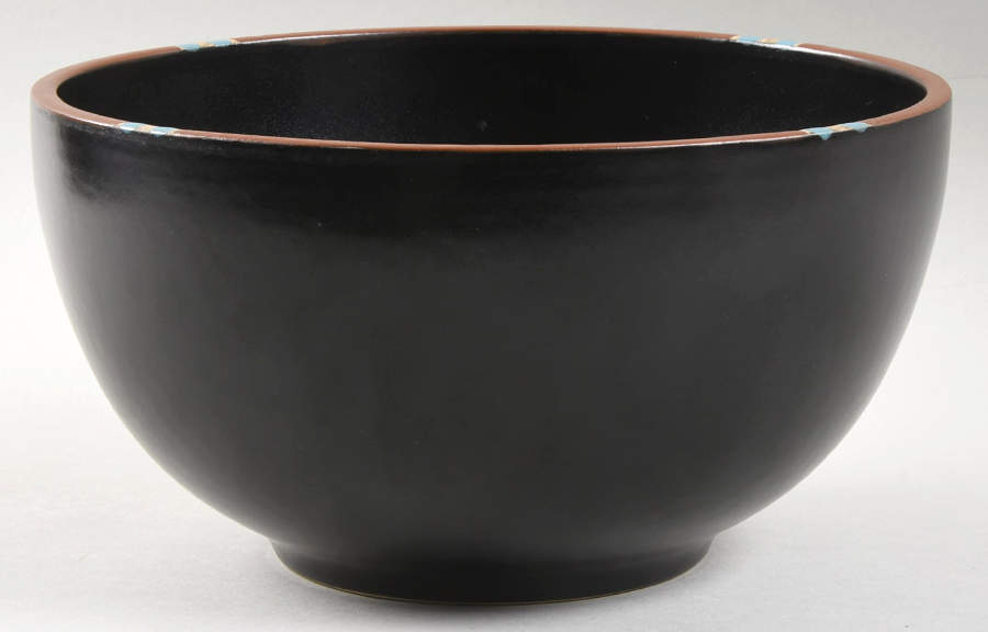 Mesa Black 8" Mixing Bowl by Dansk-1