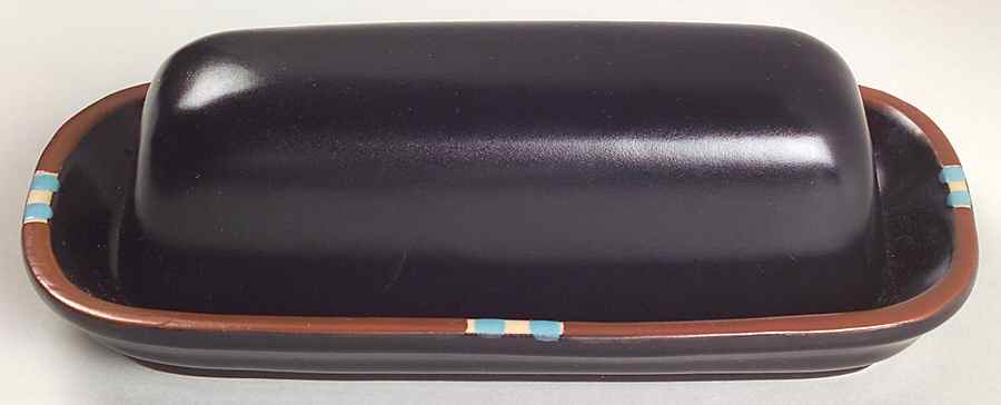 Mesa Black 1/4 Lb Covered Butter by Dansk-1