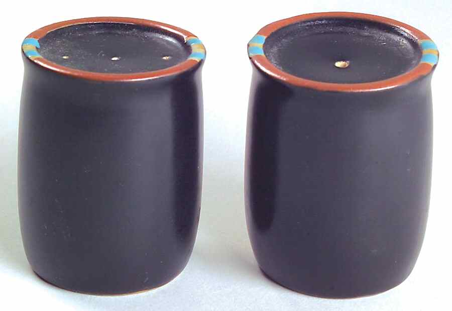 Mesa Black Salt & Pepper Set by Dansk-1