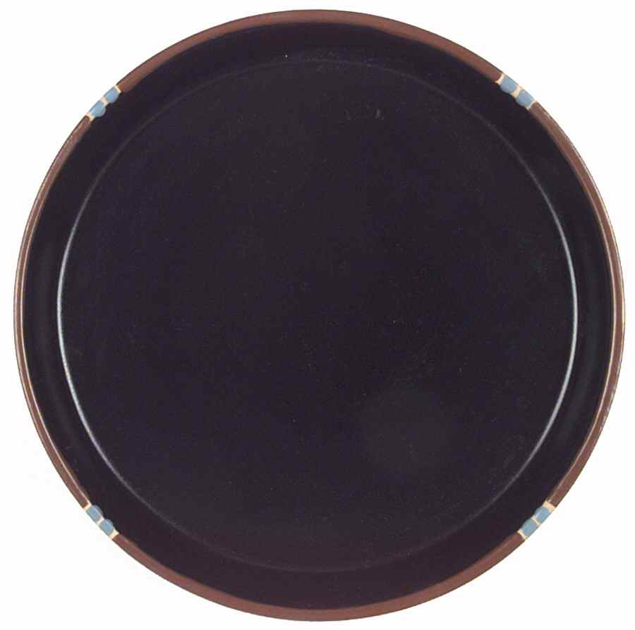 Mesa Black Dinner Plate by Dansk-1