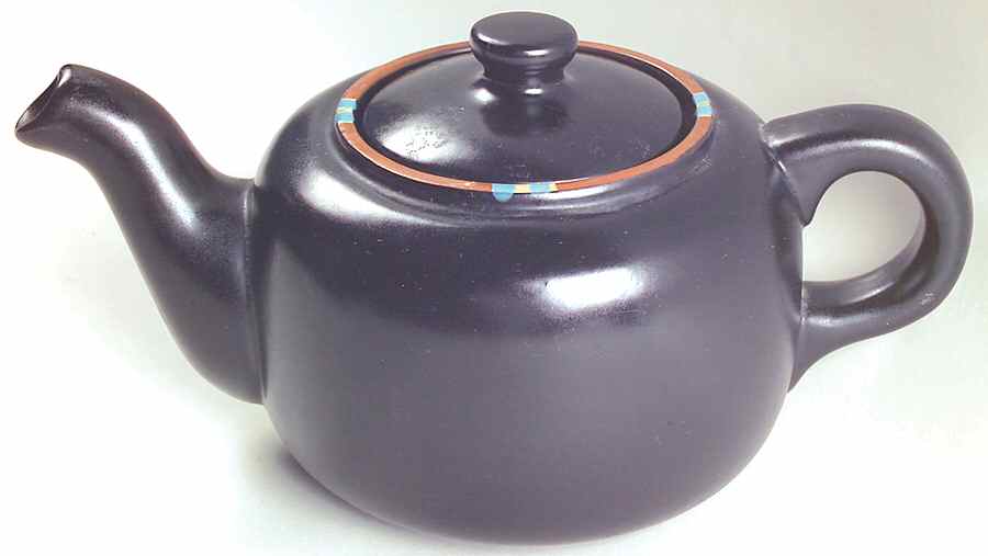Mesa Black Tea/Coffee Pot & Lid by Dansk-1