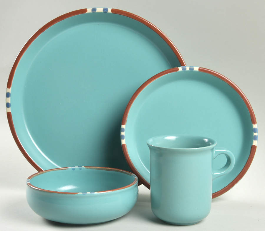 Mesa Turquoise 4 Piece Place Setting by Dansk-1