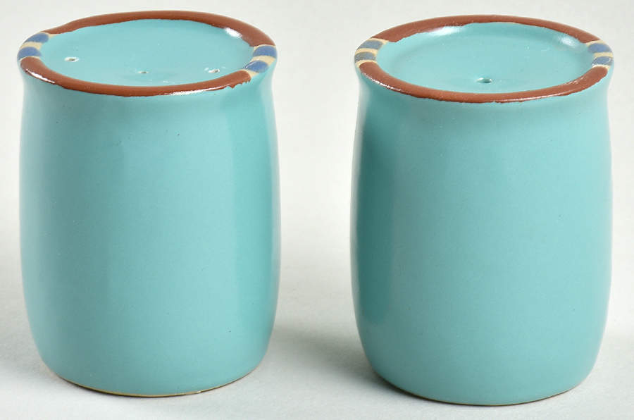 Mesa Turquoise Salt & Pepper Set by Dansk-1