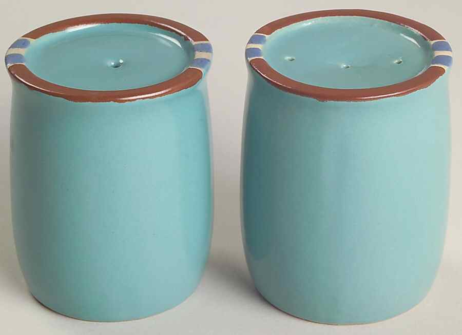 Mesa Turquoise Salt & Pepper Set by Dansk-1