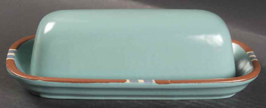 Mesa Turquoise 1/4 Lb Covered Butter by Dansk-1