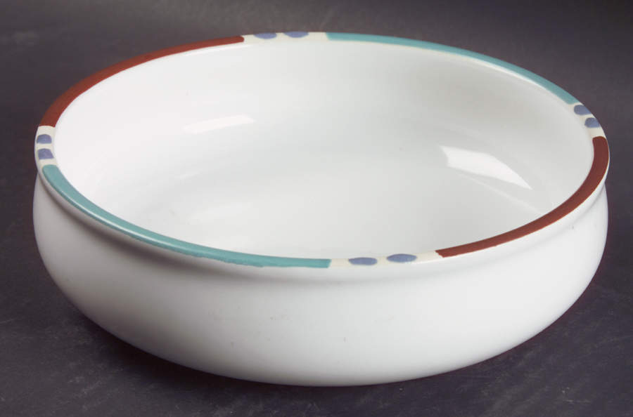 Mesa White Sand (Made in Portugal) 7" Individual Pasta Bowl by Dansk-1