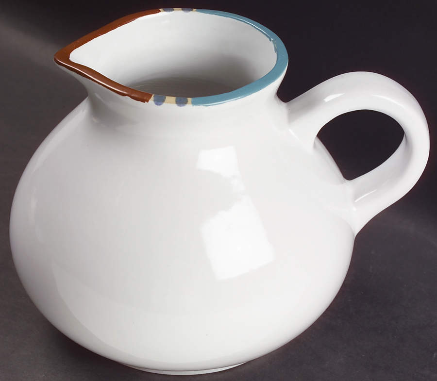 Mesa White Sand (Made in Portugal) 48 Oz Pitcher by Dansk-1