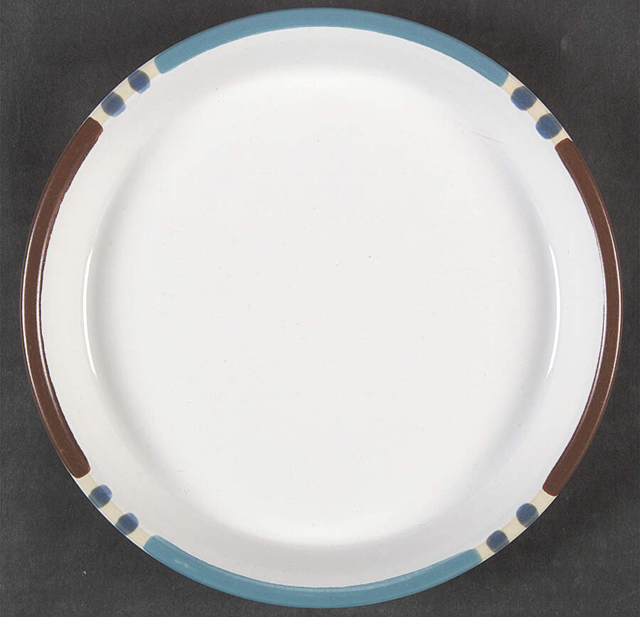 Mesa White Sand (Made in Portugal) Salad Plate by Dansk-1