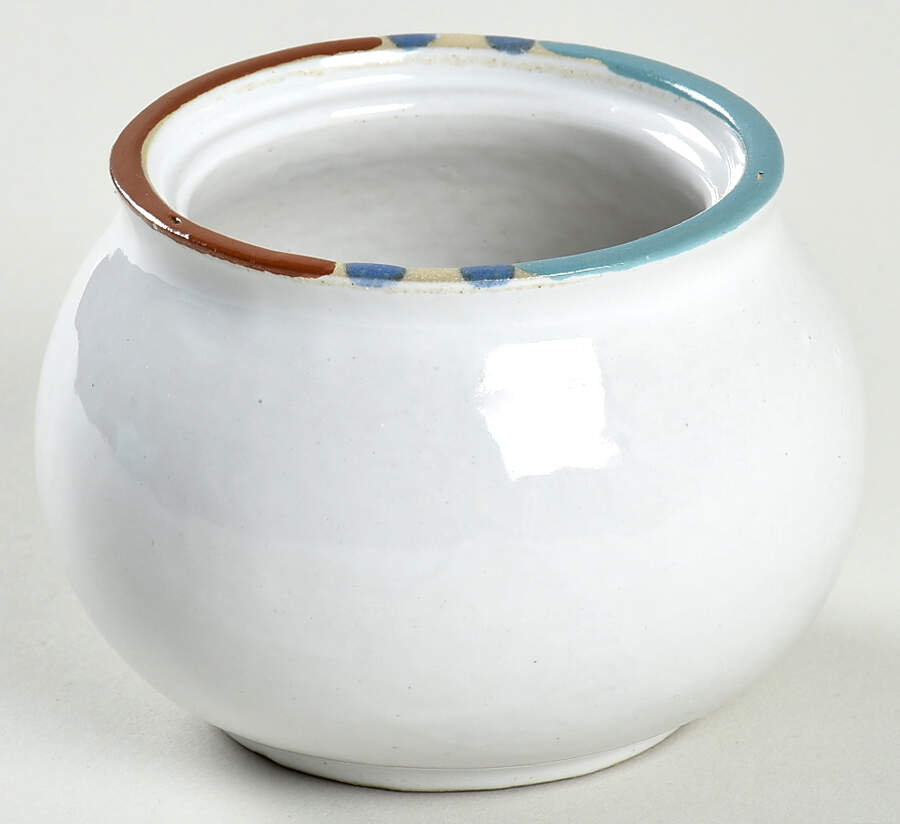 Mesa White Sand (Made in Portugal) Sugar Bowl No Lid by Dansk-1