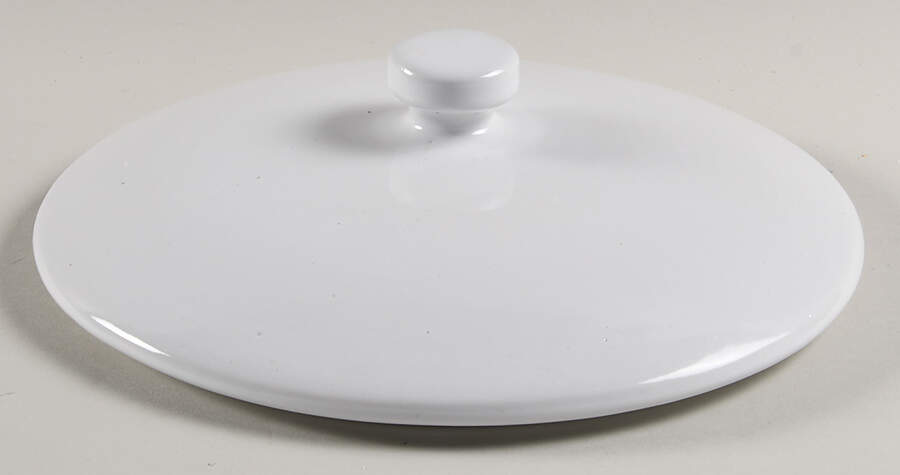 Mesa White Sand (Made in Portugal) Lid for 2 Qt Round Covered Casserole by Dansk-1