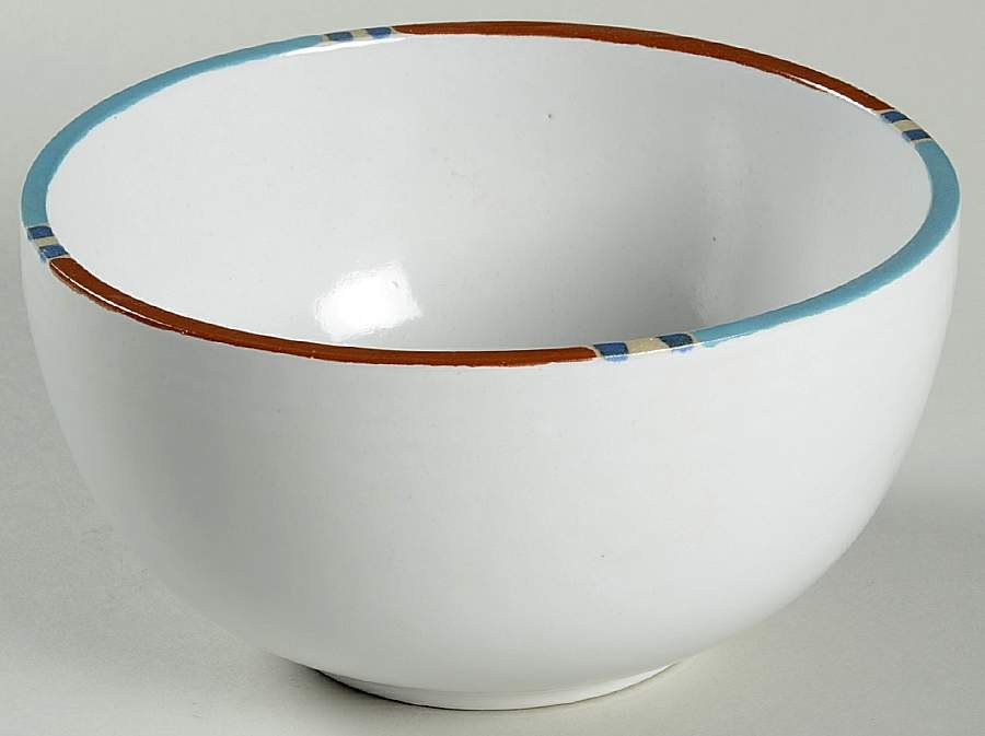 Mesa White Sand (Made in Portugal) 6" Mixing Bowl by Dansk-1