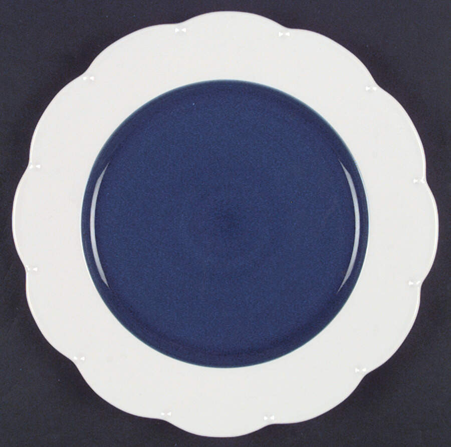 Miss Match Blue Salad Plate by Dansk-1