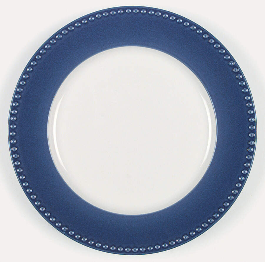 Miss Match Blue Dinner Plate by Dansk-1