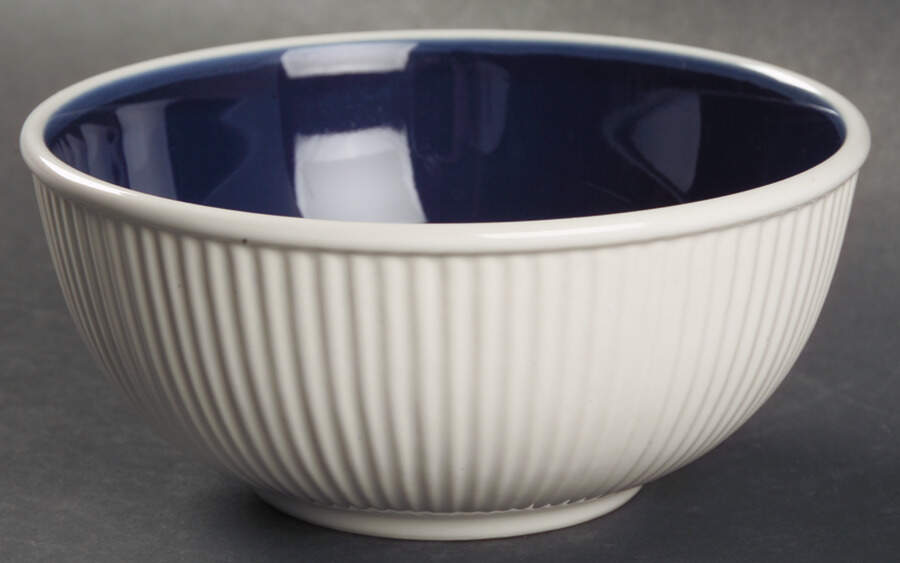 Miss Match Blue Coupe Cereal Bowl by Dansk-1