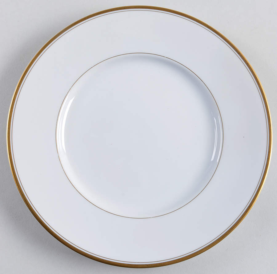 Monogram Gold Bread & Butter Plate by Dansk-1