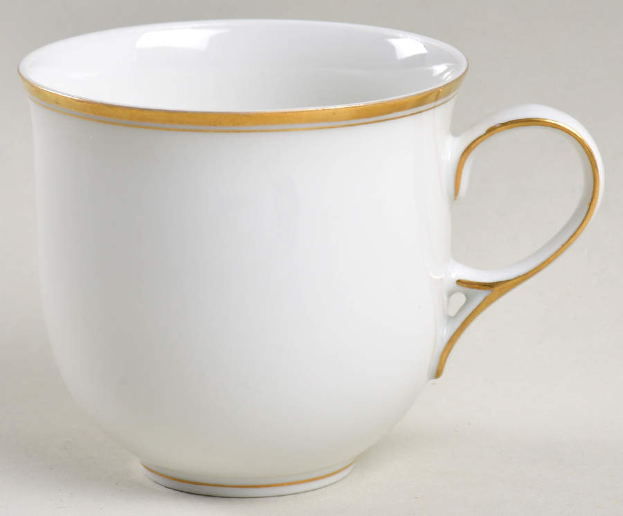 Monogram Gold Flat Cup by Dansk-1