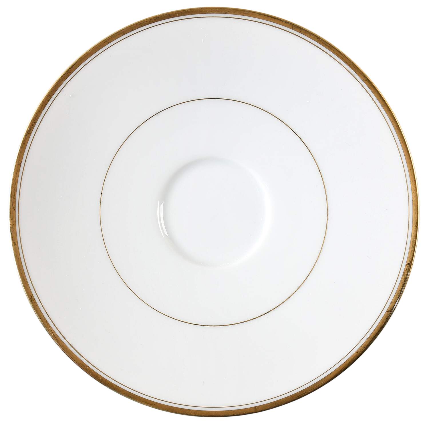Monogram Gold Saucer by Dansk-1