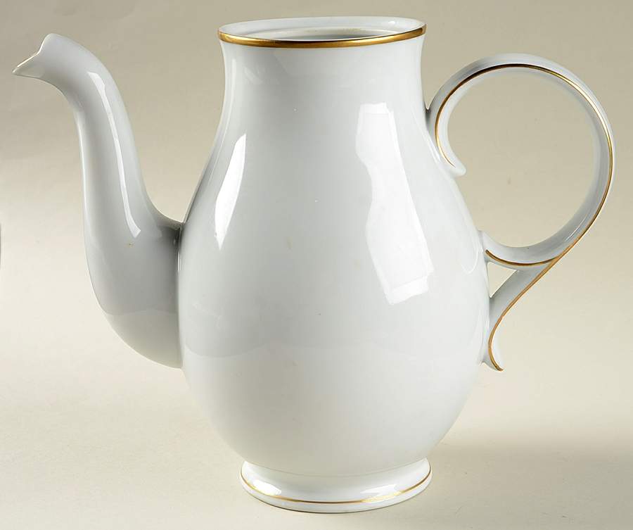 Monogram Gold Coffee Pot No Lid by Dansk-1