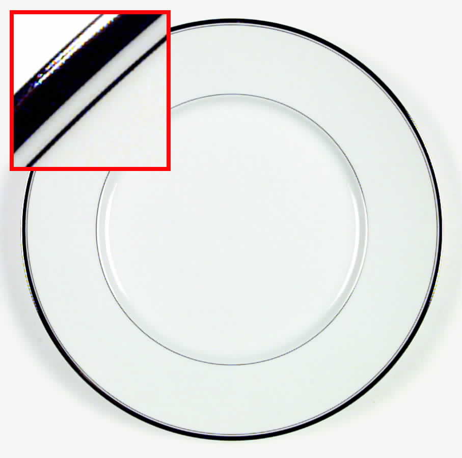 Monogram Platinum Dinner Plate by Dansk-1