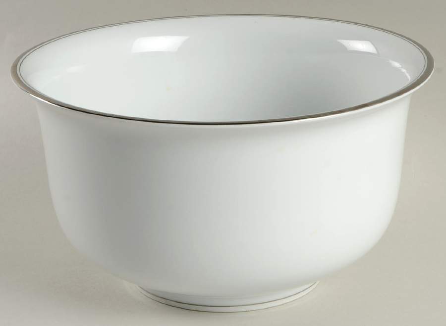 Monogram Platinum 8" Round Vegetable Bowl by Dansk-1