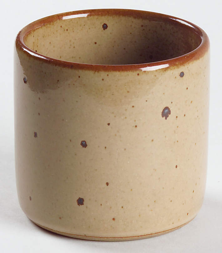 Nielstone Spice Tan Open Sugar Bowl by Dansk-1