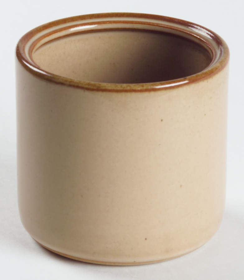 Nielstone Spice Tan Sugar Bowl No Lid by Dansk-1