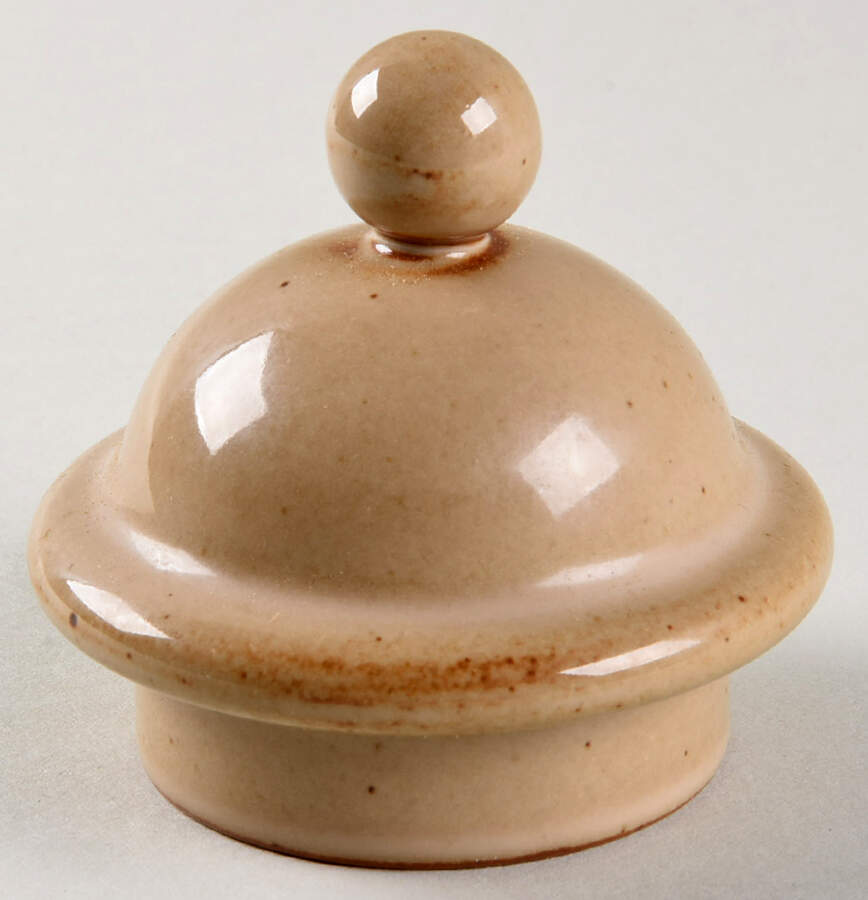Nielstone Spice Tan Lid for Creamer by Dansk-1
