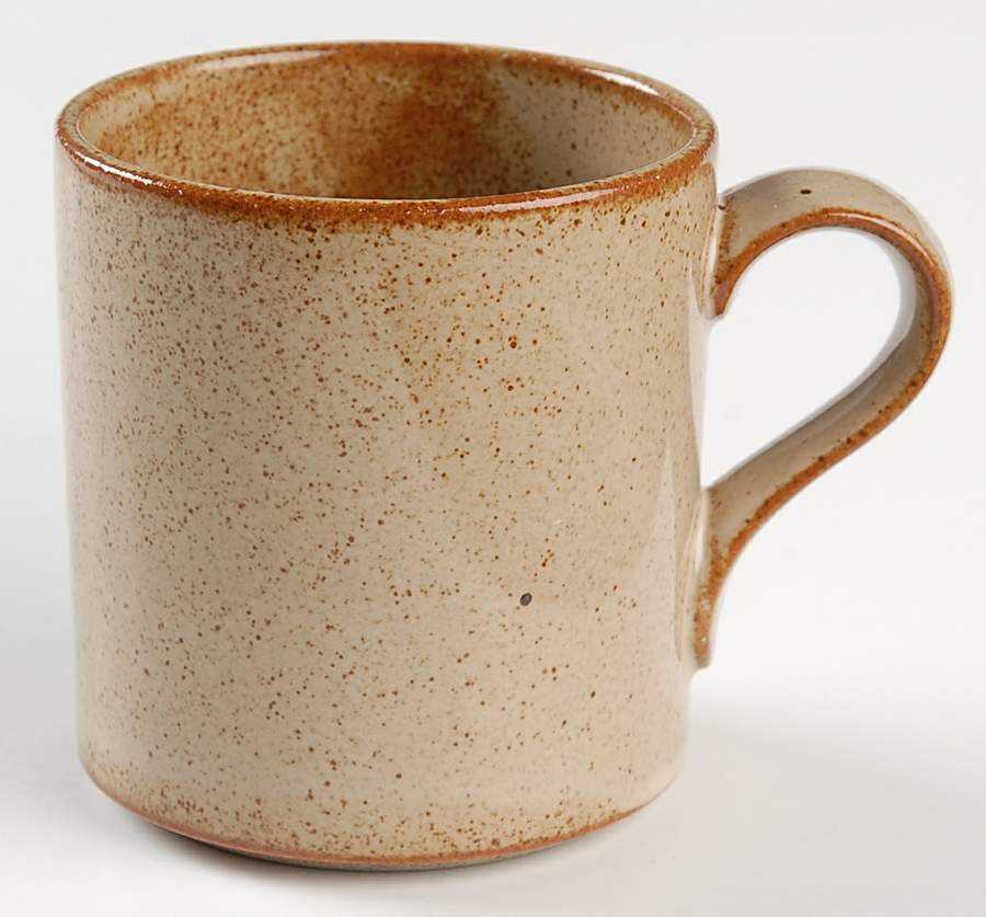 Nielstone Spice Tan Flat Cup by Dansk-1