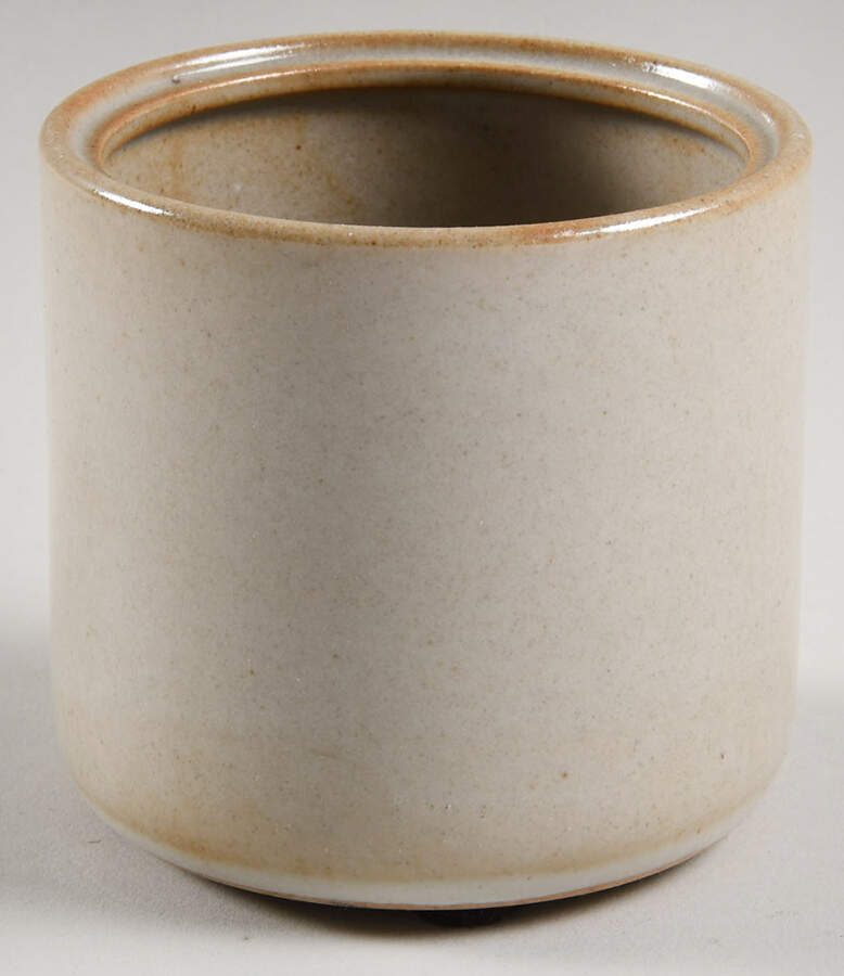 Nielstone Sugar Sand Sugar Bowl No Lid by Dansk-1