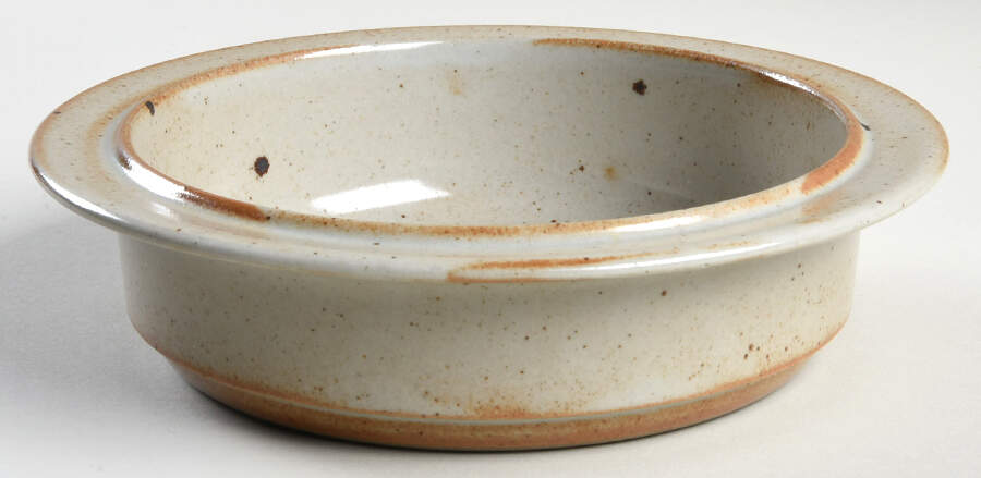 Nielstone Sugar Sand Rim Soup Bowl by Dansk-1