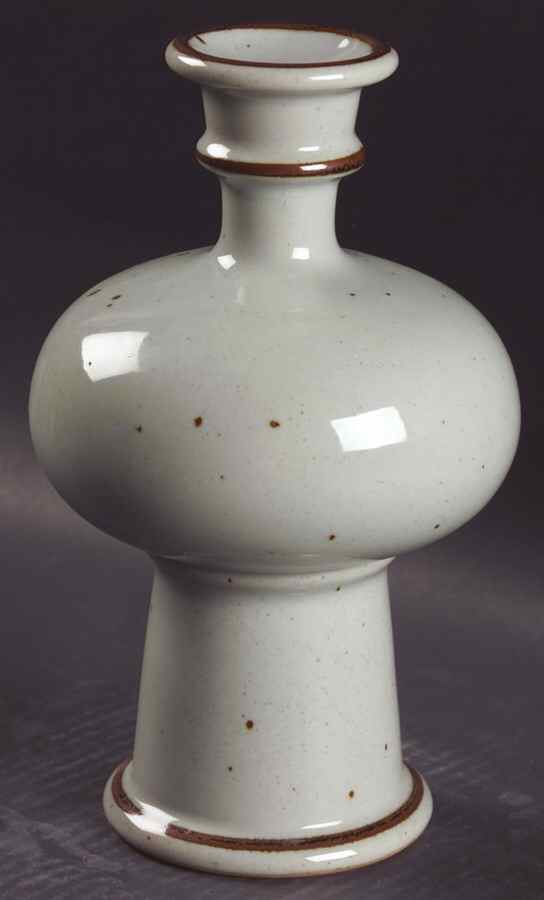 Nielstone Sugar Sand 9" Tall Candlestick by Dansk-1