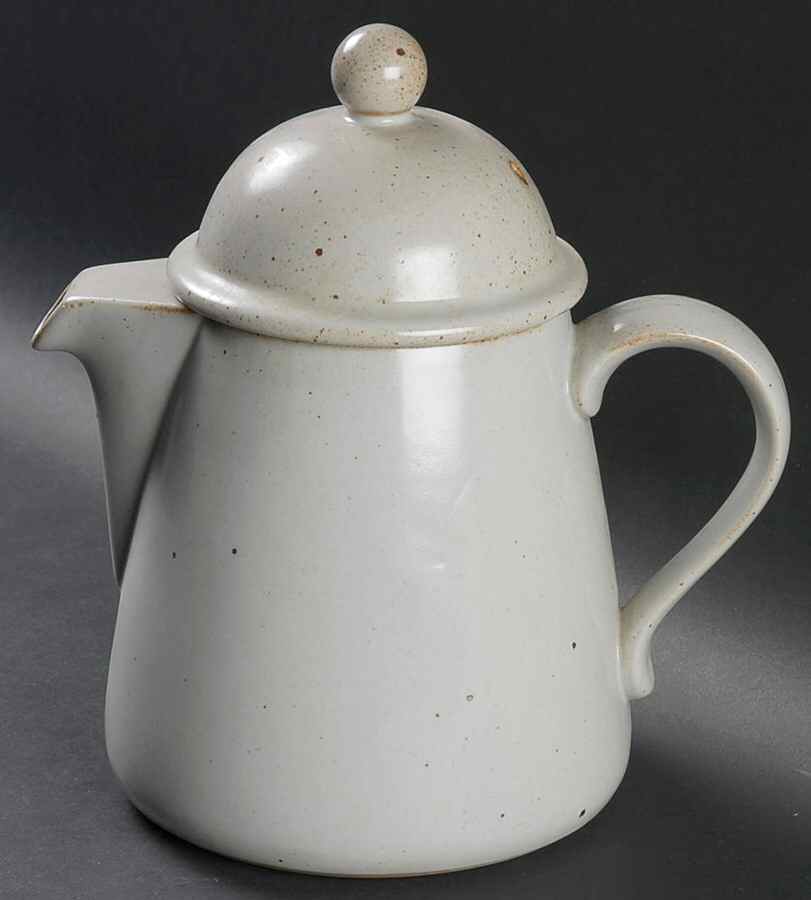 Nielstone Sugar Sand Coffee Pot & Lid by Dansk-1