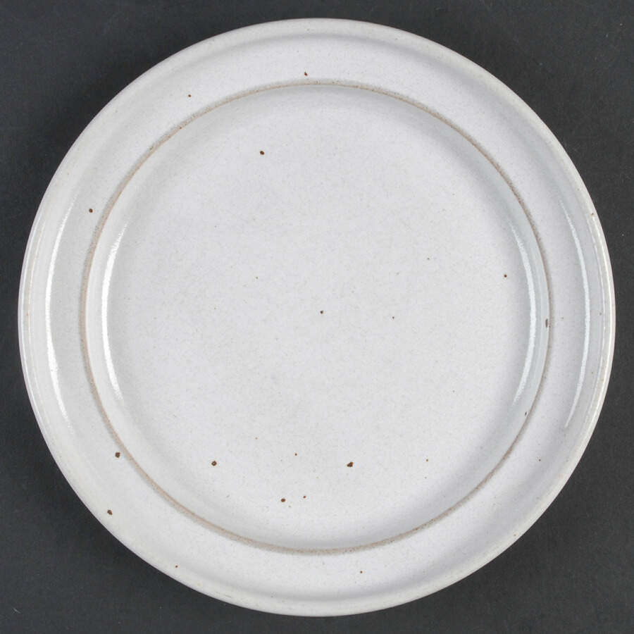Nielstone White Salad Plate by Dansk-1
