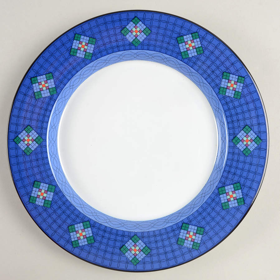 Nine Patch Salad Plate by Dansk-1