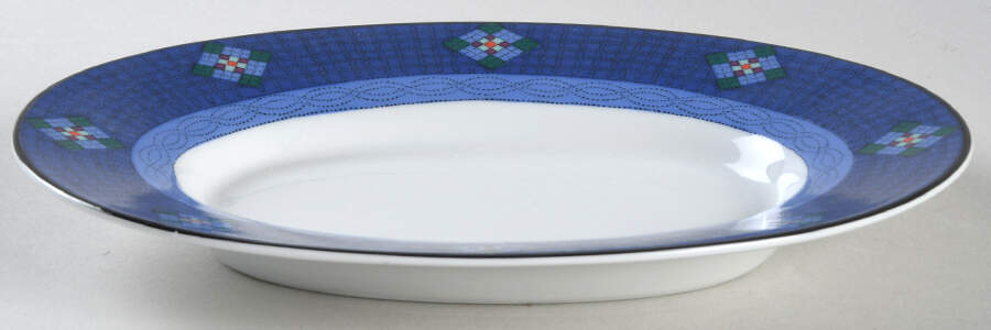 Nine Patch Underplate for Gravy Boat by Dansk-1