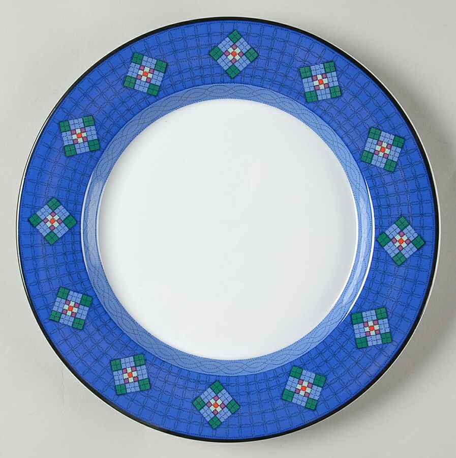 Nine Patch Salad Plate by Dansk-1